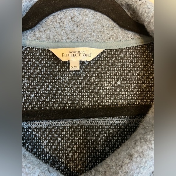 NORTHERN Reflections Boucle Vest Size Xxl Blue - Picture 7 of 7